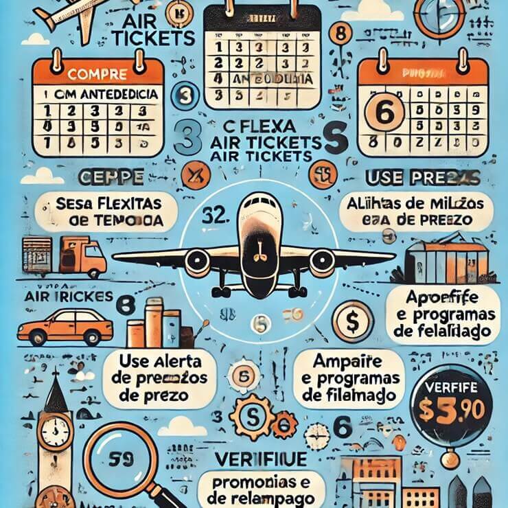 Infografico_8 Dicas para Comprar Passagens Aéreas Baratas